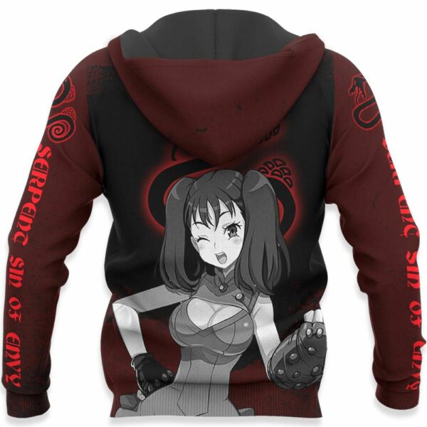 Serpent Sin of Envy Diane Hoodie Seven Deadly Sins Anime Shirt 5
