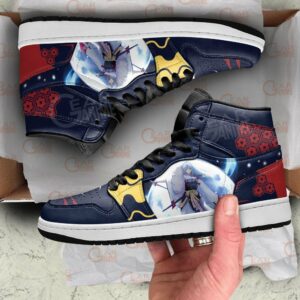 Sesshomaru Shoes Dark Theme Custom Anime Sneakers 7
