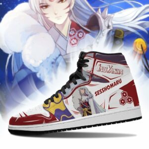 Sesshomaru Shoes Inuyasha Anime Shoes Leather 6