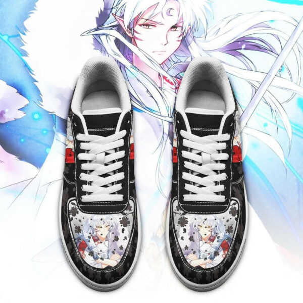 Sesshomaru Shoes Inuyasha Anime Sneakers Fan Gift Idea PT05 2