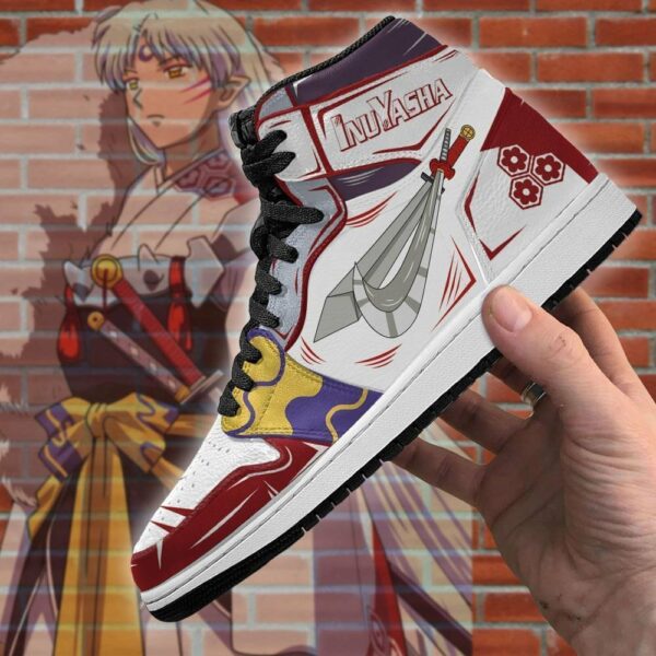 Sesshomaru Sword Shoes Inuyasha Anime Shoes Leather 3