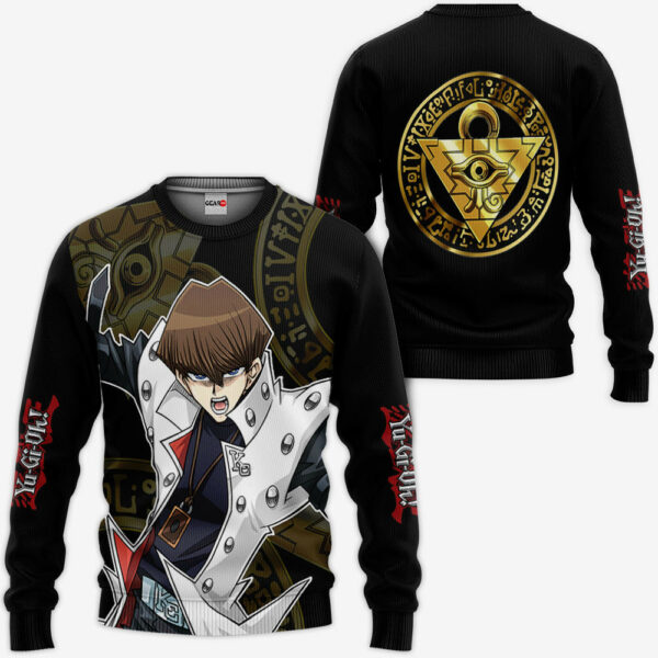 Seto Kaiba Hoodie Custom Yu-Gi-Oh Anime Merch Clothes 2