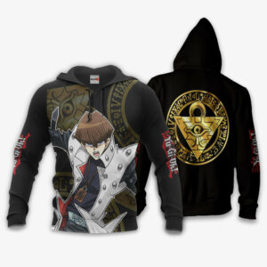 Seto Kaiba Hoodie Custom Yu-Gi-Oh Anime Merch Clothes 8