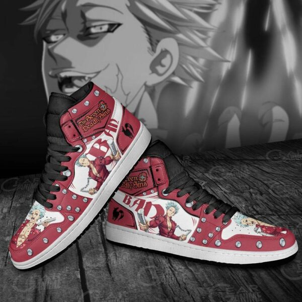 Seven Deadly Sins Ban Shoes Custom Anime Sneakers MN10 5