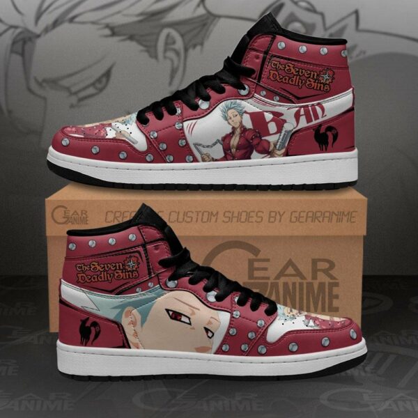 Seven Deadly Sins Ban Shoes Custom Anime Sneakers MN10 1