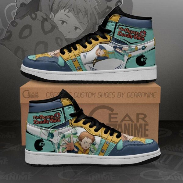 Seven Deadly Sins King Shoes Anime Custom Sneakers MN10 1