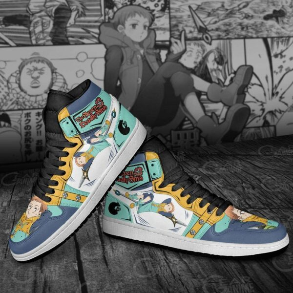 Seven Deadly Sins King Shoes Anime Custom Sneakers MN10 4