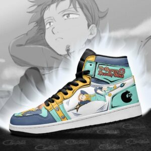 Seven Deadly Sins King Shoes Anime Custom Sneakers MN10 9