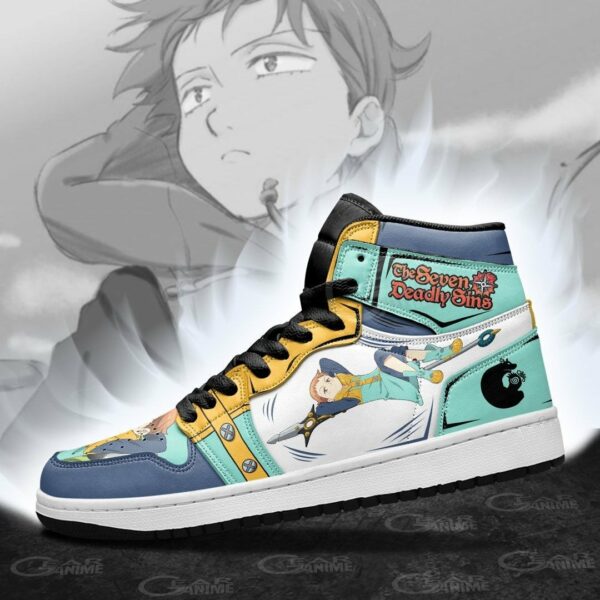 Seven Deadly Sins King Shoes Anime Custom Sneakers MN10 5