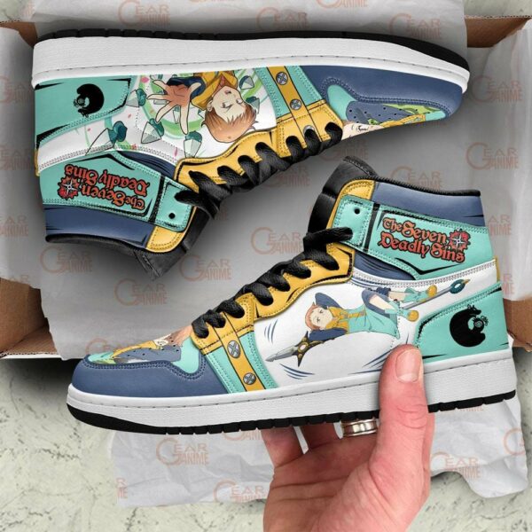 Seven Deadly Sins King Shoes Anime Custom Sneakers MN10 3