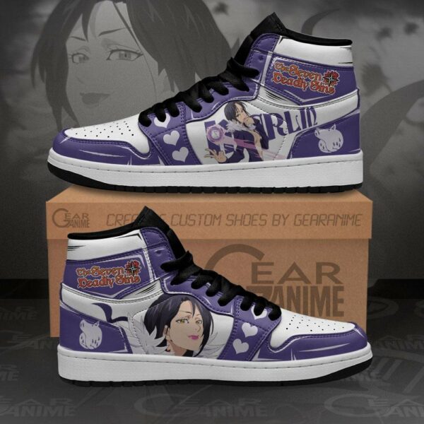 Seven Deadly Sins Merlin Shoes Anime Custom Sneakers MN10 1