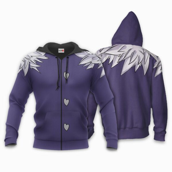 Seven Deadly Sins Merlin Uniform Hoodie Anime Zip Jacket 3