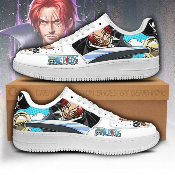 Shanks Air Shoes Custom Anime One Piece Sneakers 1