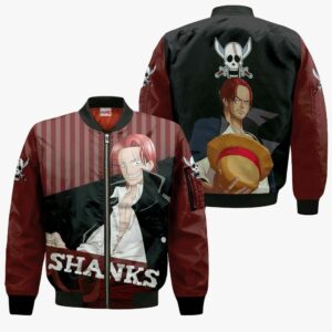 Shanks Red-Haired Hoodie One Piece Anime Shirts 9