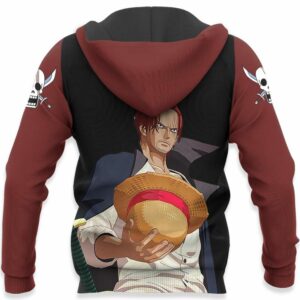 Shanks Red-Haired Hoodie One Piece Anime Shirts 10