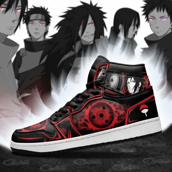 Sharingan Eyes Shoes Anime Sneakers 4