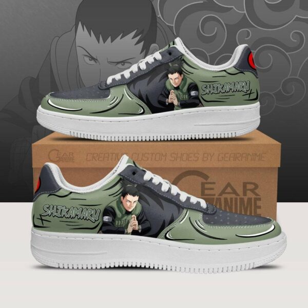 Shikamaru Air Shoes Custom Anime Sneakers For Fan 1