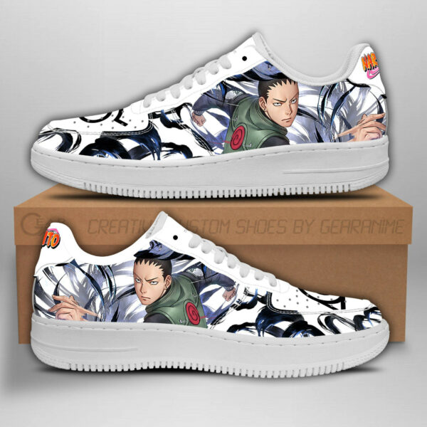 Shikamaru Air Shoes Custom Anime Sneakers 1