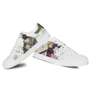 Shikamaru Nara and Temari Skate Shoes Custom Naruto Anime Sneakers 6