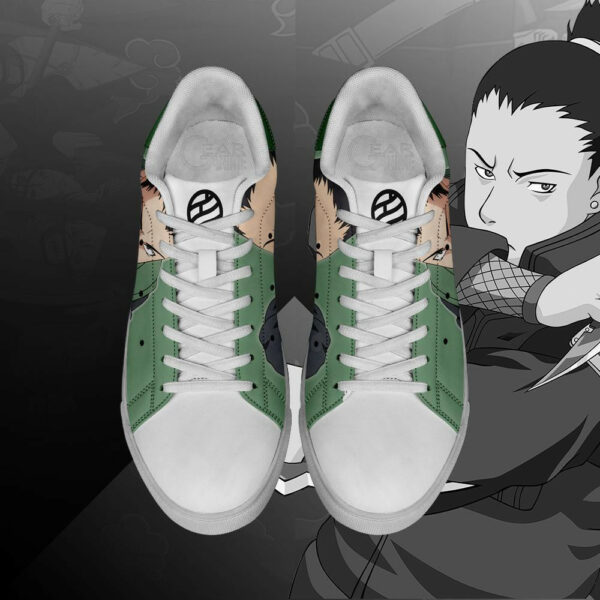 Shikamaru Nara Skate Shoes Anime Custom Sneakers SK10 3