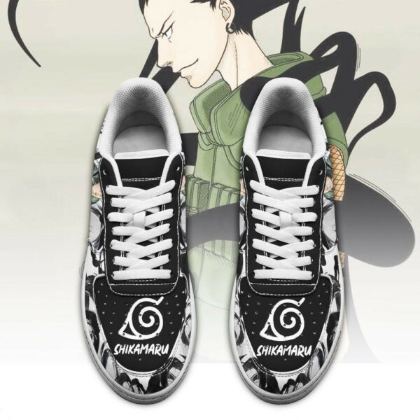 Shikamaru Shoes Custom Anime Sneakers Leather 2