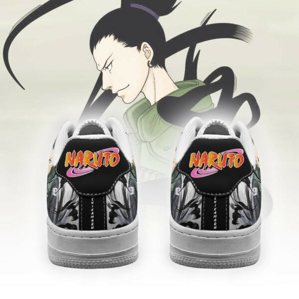 Shikamaru Shoes Custom Anime Sneakers Leather 3