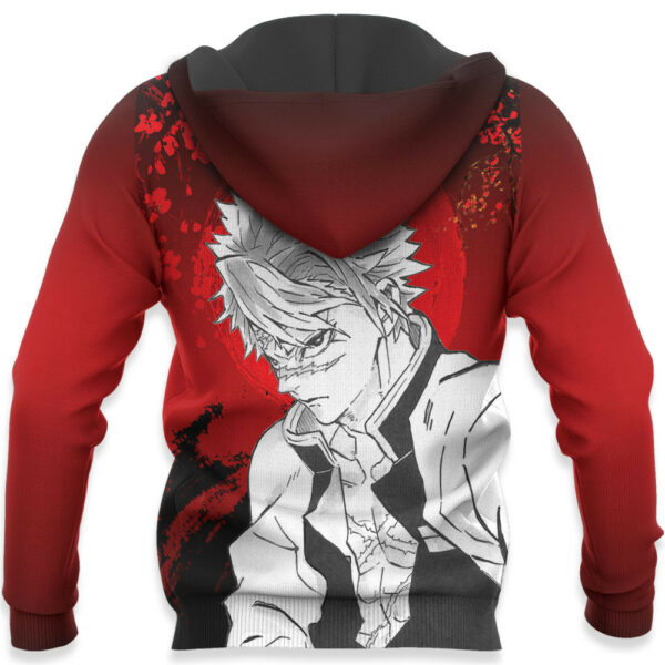 Shinazugawa Sanemi Hoodie Custom Kimetsu Anime Merch Clothes Japan Art 5