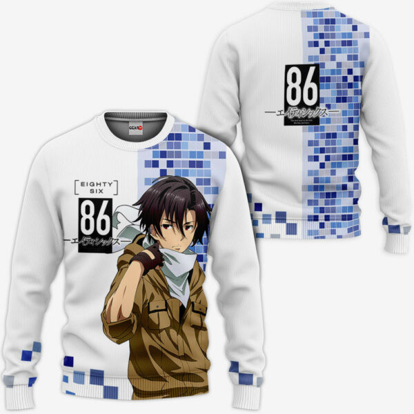 Shinei Nouzen Hoodie Custom Anime 86 Eighty Six Merch Clothes 2