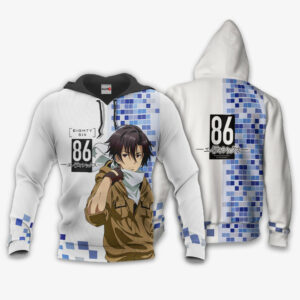 Shinei Nouzen Hoodie Custom Anime 86 Eighty Six Merch Clothes 8