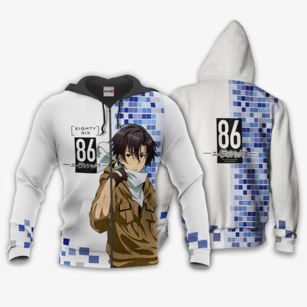 Shinei Nouzen Hoodie Custom Anime 86 Eighty Six Merch Clothes 1