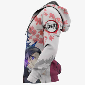 Shinobu and Giyuu Hoodie Custom Kimetsu Anime Merch Clothes Valentine's Gifts 11