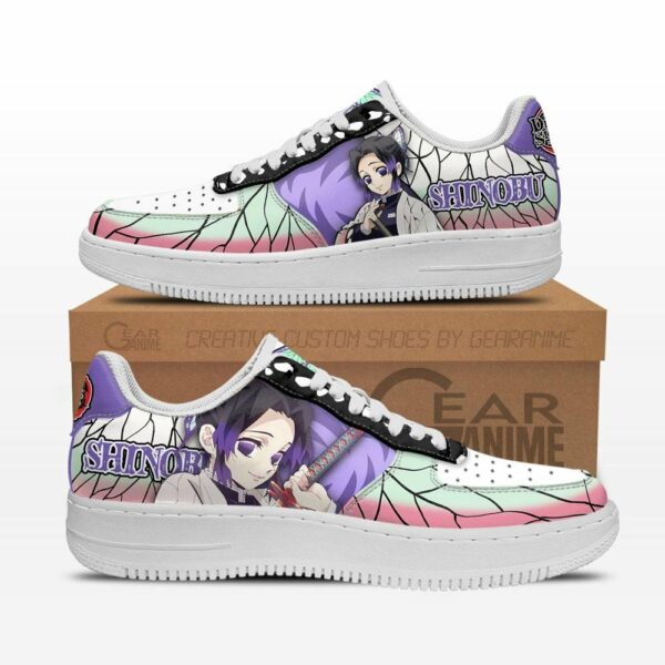 Shinobu Kocho Air Shoes Custom Anime Demon Slayer Sneakers 1