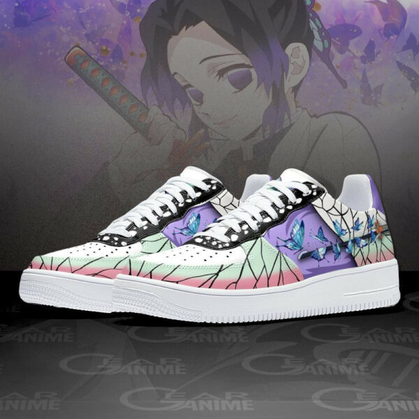 Shinobu Kocho Air Shoes Nichirin Sword Demon Slayer Anime Sneakers 3