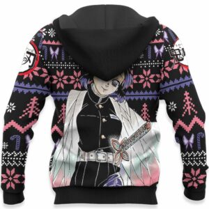 Shinobu Kocho Ugly Christmas Sweater Custom Anime Kimetsu XS12 8