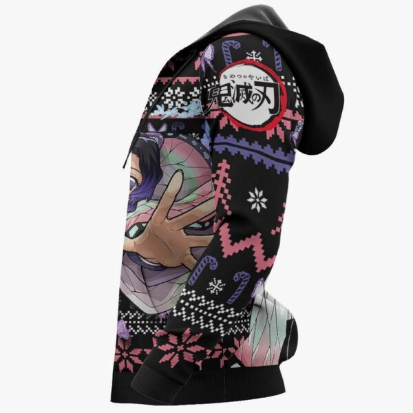 Shinobu Kocho Ugly Christmas Sweater Custom Anime Kimetsu XS12 5