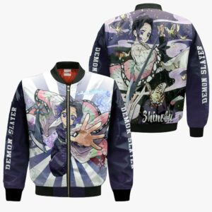 Shinobu Kochou Hoodie Kimetsu Anime Merch Clothes 9