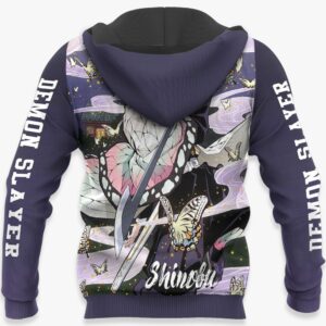 Shinobu Kochou Hoodie Kimetsu Anime Merch Clothes 10