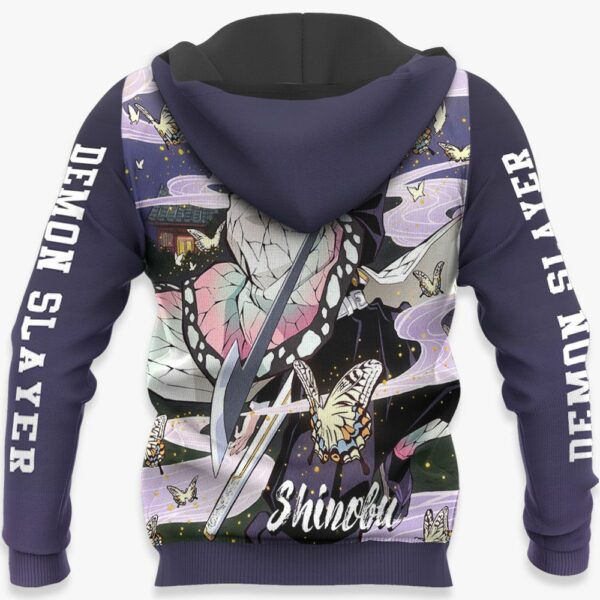 Shinobu Kochou Hoodie Kimetsu Anime Merch Clothes 5