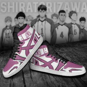 Shiratorizawa Academy Sneakers Haikyuu Custom Anime Sneakers MN10 9