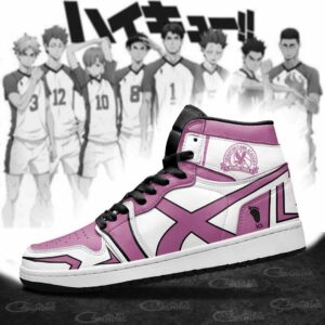 Shiratorizawa Academy Sneakers Haikyuu Custom Anime Sneakers MN10 7