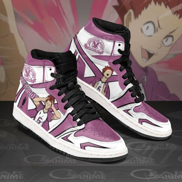 Shiratorizawa Satori Tendou Shoes Haikyuu Anime Sneakers MN11 2