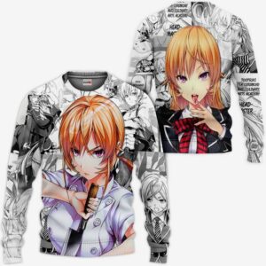 Shokugeki no Soma Hoodie Nakiri Erina Food Wars Anime Shirt 7