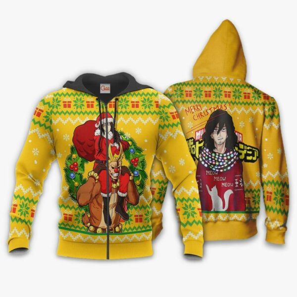 Shota Aizawa and All Might Ugly Christmas Sweater MHA Xmas Gift 2