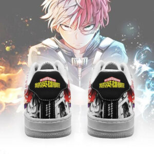 Shoto Todoroki Air Sneakers Custom My Hero Academia Anime Sneakers For Fan 5