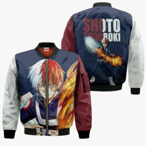 Shoto Todoroki Hoodie Ice & Fire My Hero Academia Anime Shirt 9