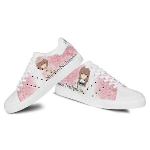 Shouko Nishimiya Skate Shoes Custom Anime A Silent Voice Shoes 6