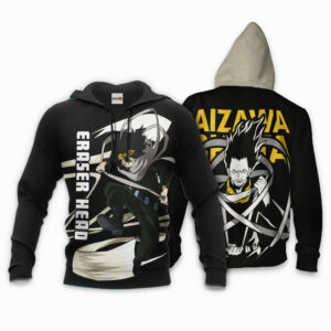 Shouta Aizawa Hoodie Custom Anime My Hero Academia Merch Clothes 8