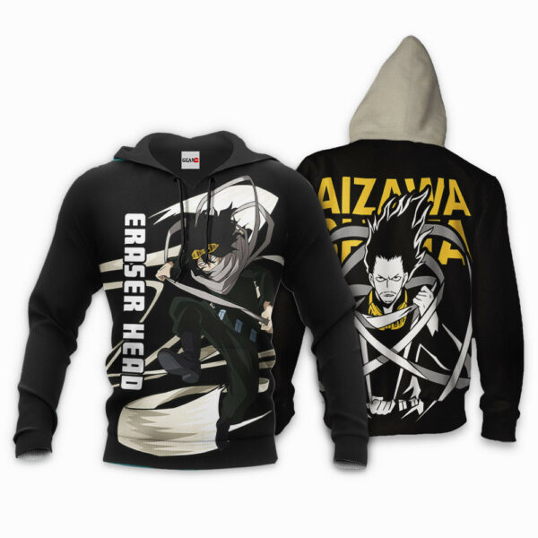 Shouta Aizawa Hoodie Custom Anime My Hero Academia Merch Clothes 3