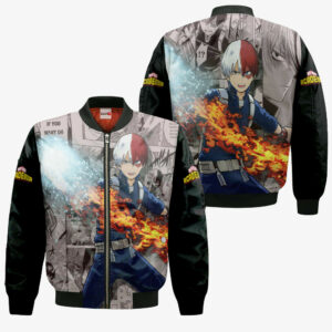 Shouto Todoroki Hoodie Custom My Hero Academia Anime Merch Clothes 9