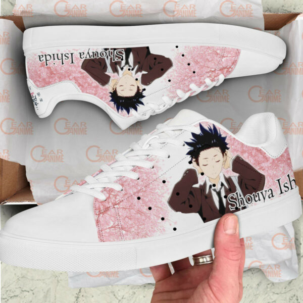 Shoya Ishida Skate Shoes Custom Anime A Silent Voice Shoes 2